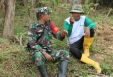 Tmmd Ke 117 Kodim 0601/Pandeglang, Babinsa Sebagai Pelopor Pembangunan Desa