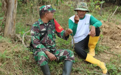 TMMD Ke 117 Kodim 0601/Pandeglang, Babinsa Sebagai Pelopor Pembangunan Desa