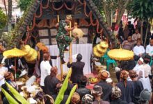 Lestarikan Budaya, Dandim 0603 Lebak Ikuti Seren Taun Di Cibeber