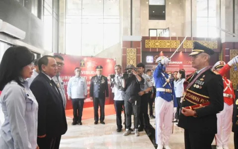 Kemenkumham RI Gelar Upacara Wisuda Purnabakti, Begini Rangkaiannya