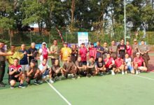 Menyambut Hari Kemerdekaan Republik Indonesia Ke-78, Kodim 0603/Lebak Menggelar Turnamen Tenis Lapangan Piala Dandim 0603/Lebak