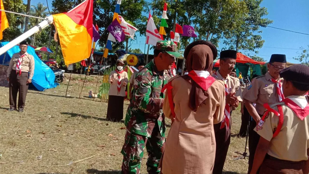 Mewakili Danramil, Serma Asep Supriadi Hadiri Kegiatan Dianpinru Kwarran Cibitung