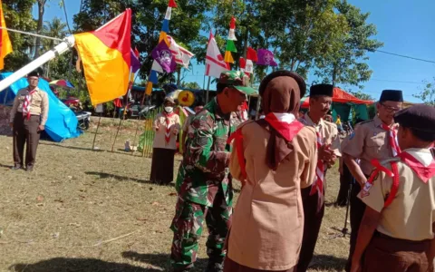 Mewakili Danramil, Serma Asep Supriadi Hadiri Kegiatan Dianpinru Kwarran Cibitung