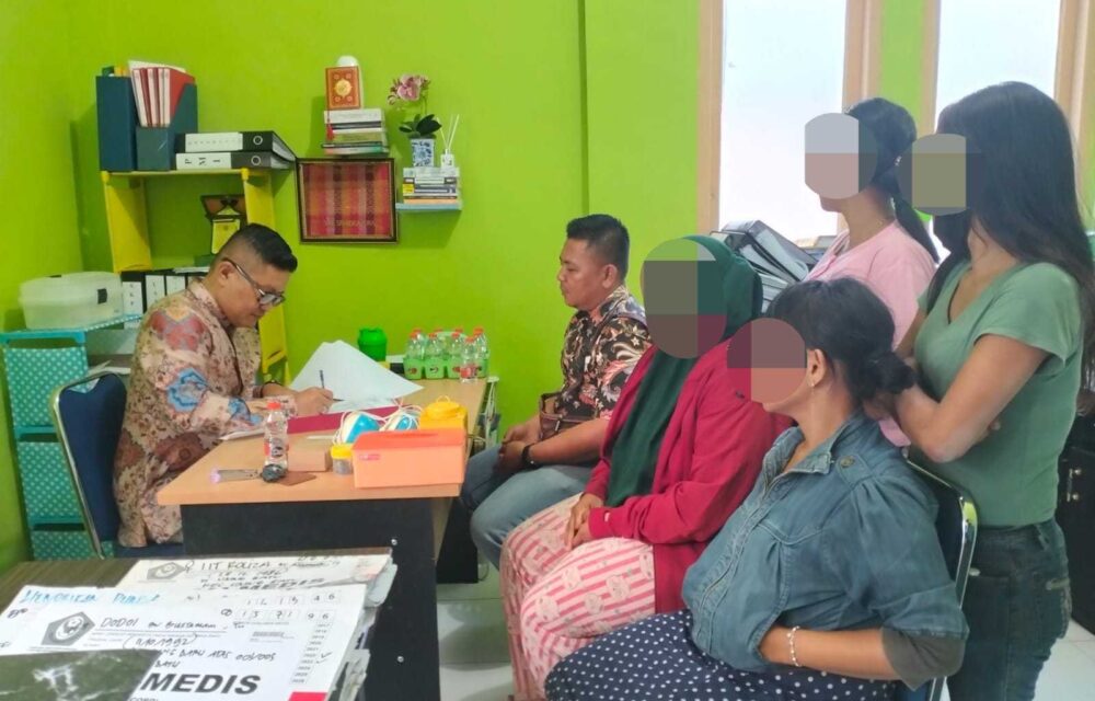 Ditangkap Bersama Seorang Pemilik Sabu, Polsek Rambahhilir Rehab 4 Wanita Di Perwakilan Bnnp