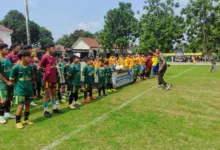 Kodim 0601/Pandeglang, Gelar Turnamen Mini Soccer Dalam Rangka HUT RI Ke-78