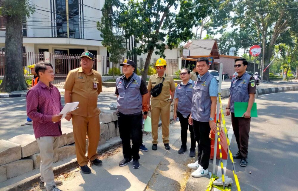 Kejari Kota Malang Pantau Langsung Pekerjaan Proyek Strategis Kota Malang