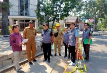 Kejari Kota Malang Pantau Langsung Pekerjaan Proyek Strategis Kota Malang
