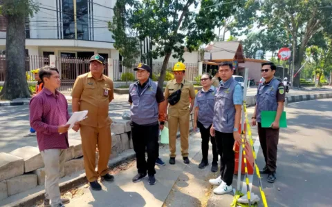 Kejari Kota Malang Pantau Langsung Pekerjaan Proyek Strategis Kota Malang