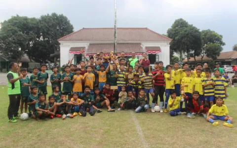 Dandim 0601/Pandeglang Tutup Turnamen Mini Soccer