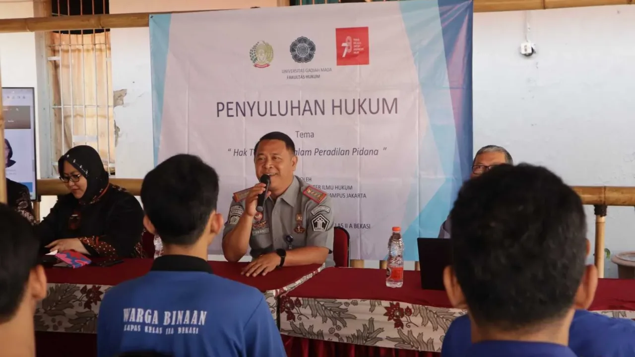 Lapas Bekasi Laksanakan Kegiatan Penyuluhan Hukum Pada Warga Binaan