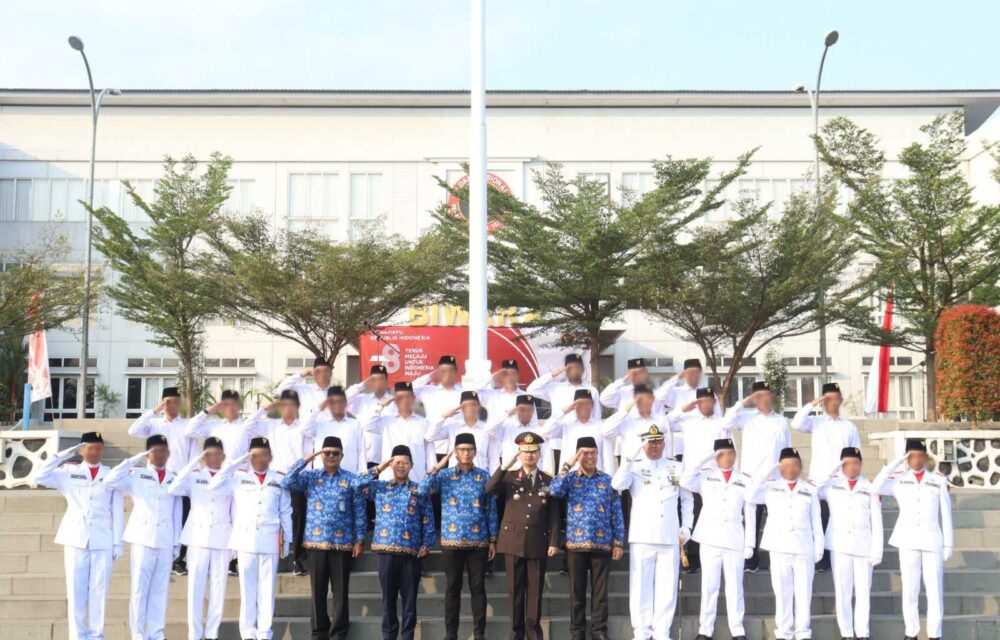 Napi Terorisme Lapas Sentul Sukses Kibarkan Bendera Merah Putih