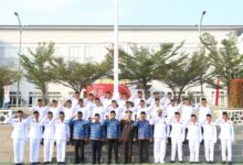 Napi Terorisme Lapas Sentul Sukses Kibarkan Bendera Merah Putih