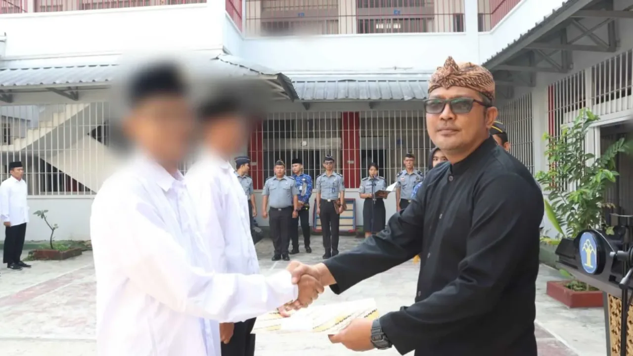 WBP Lapas Khusus IIB Sentul Dapatkan Remisi HUT RI ke-78