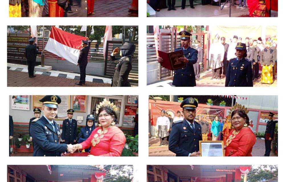 Peringati Hut Ri Ke-78, Bapas Kelas Ii Bogor Laksanakan Upacara Bendera Sang Merah Putih