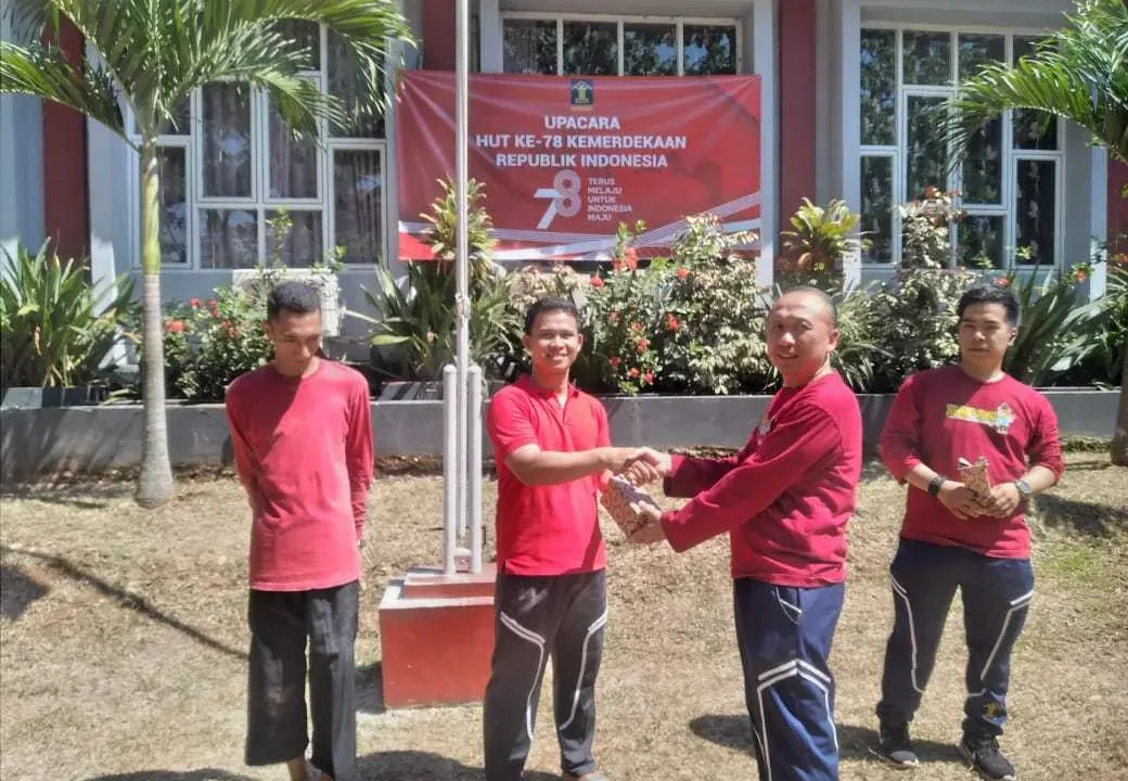 Peringati HUT RI ke-78, Bapas Subang Gelar Lomba Pegawai dan Petugas Bapas