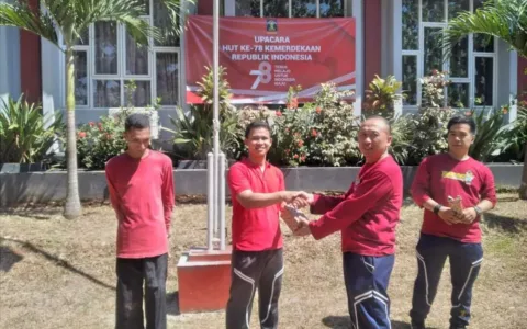 Peringati HUT RI ke-78, Bapas Subang Gelar Lomba Pegawai dan Petugas Bapas