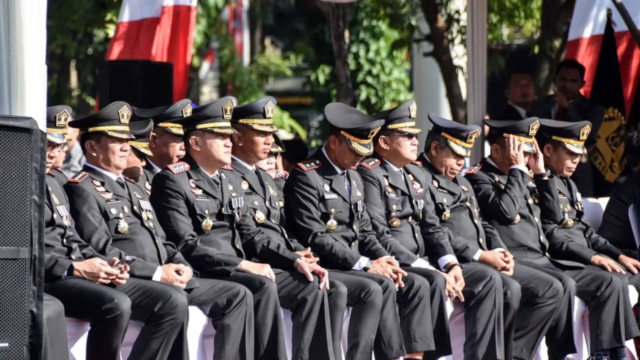 Peringati HUT HDKD 2023, Kemenkumham Jabar Gelar Kegiatan Upacara
