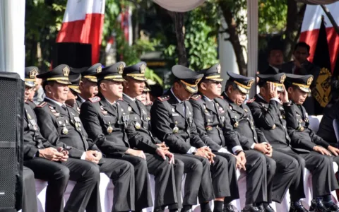 Peringati HUT HDKD 2023, Kemenkumham Jabar Gelar Kegiatan Upacara