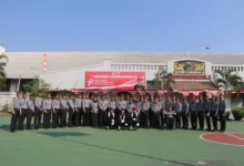 Lapas Cirebon Ikuti Upacara Peringatan HUT Kemenkumham RI ke-78