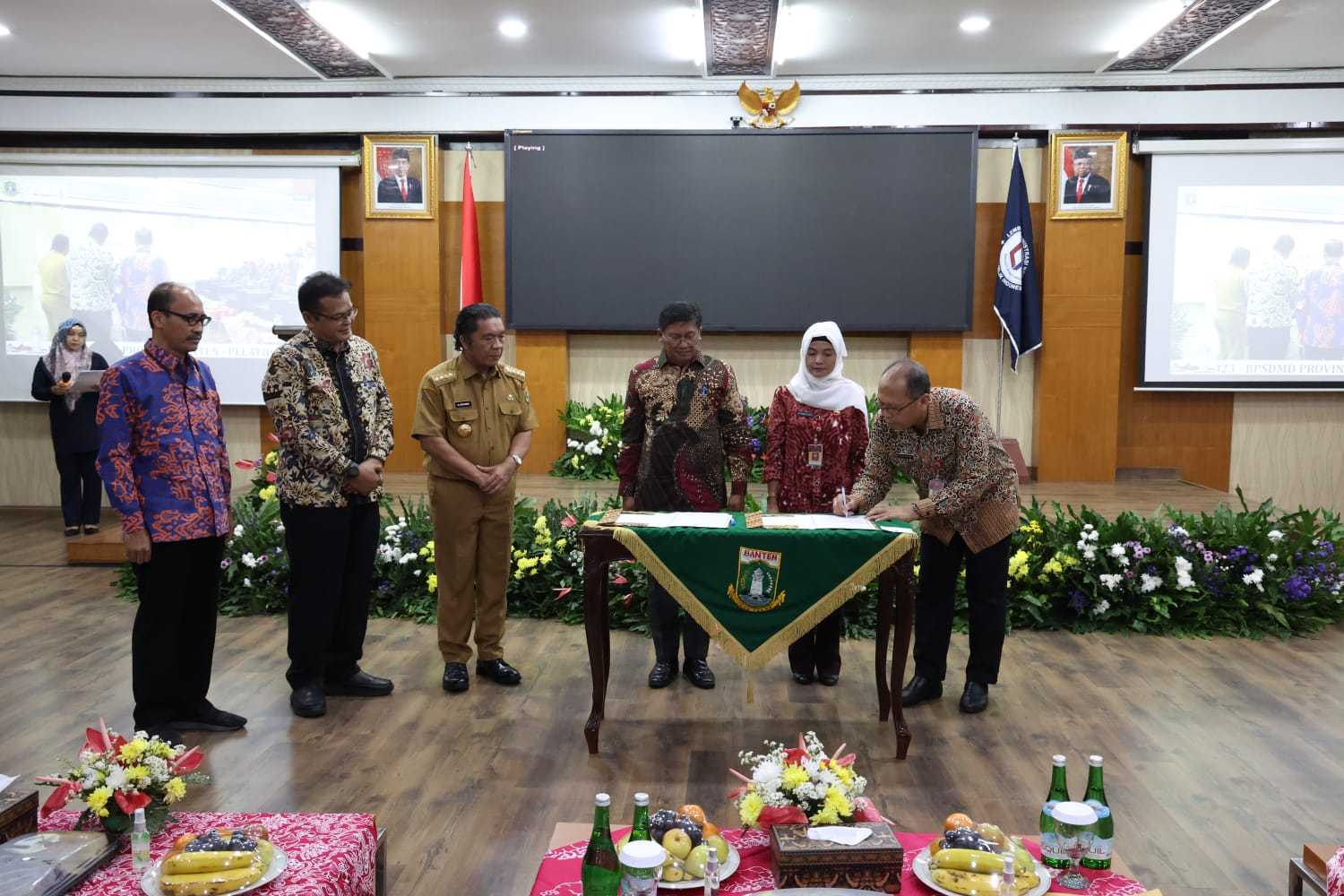 Buka Pkn Tingkat Ii, Pj Gubernur Banten Al Muktabar : Kuatkan Birokrasi Berdampak