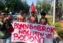 Pemuda Kepal Unjuk Rasa Tuntut Bumn Selesaikan Hgu Ptpn Viii