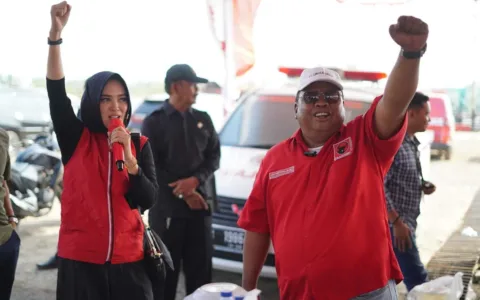 RS Gratis Apung Laksamana Malahayati Singgah di Kota Serang, Amin Napitupulu Sebut Bukti PDIP Bantu Rakyat