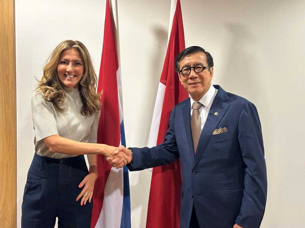 Kemenkumham Ri - Belanda Bekerjasama Perangi Kejahatan Transnasional