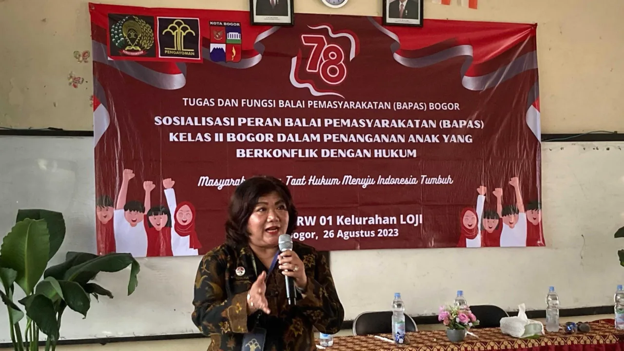 Bapas Kelas II Bogor Gelar Kegiatan Penyuluhan Hukum Terkait Penanganan Anak Berkonflik