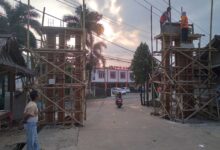 Diduga Dikerjakan Pihak Ketiga, Proyek Dana Desa Bangkonol Terindikasi Langgar Permendes