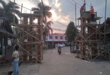 Diduga Dikerjakan Pihak Ketiga, Proyek Dana Desa Bangkonol Terindikasi Langgar Permendes