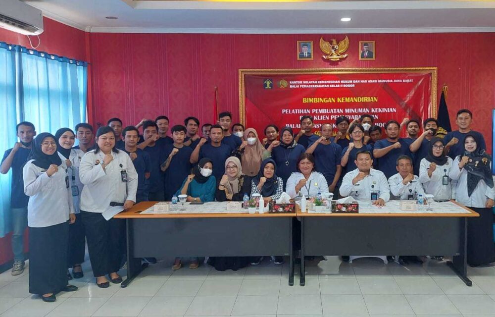 Bapas Bogor Gelar Bimbingan Kemandirian Bekerjasama Dengan Ncc Berbakti Jabar