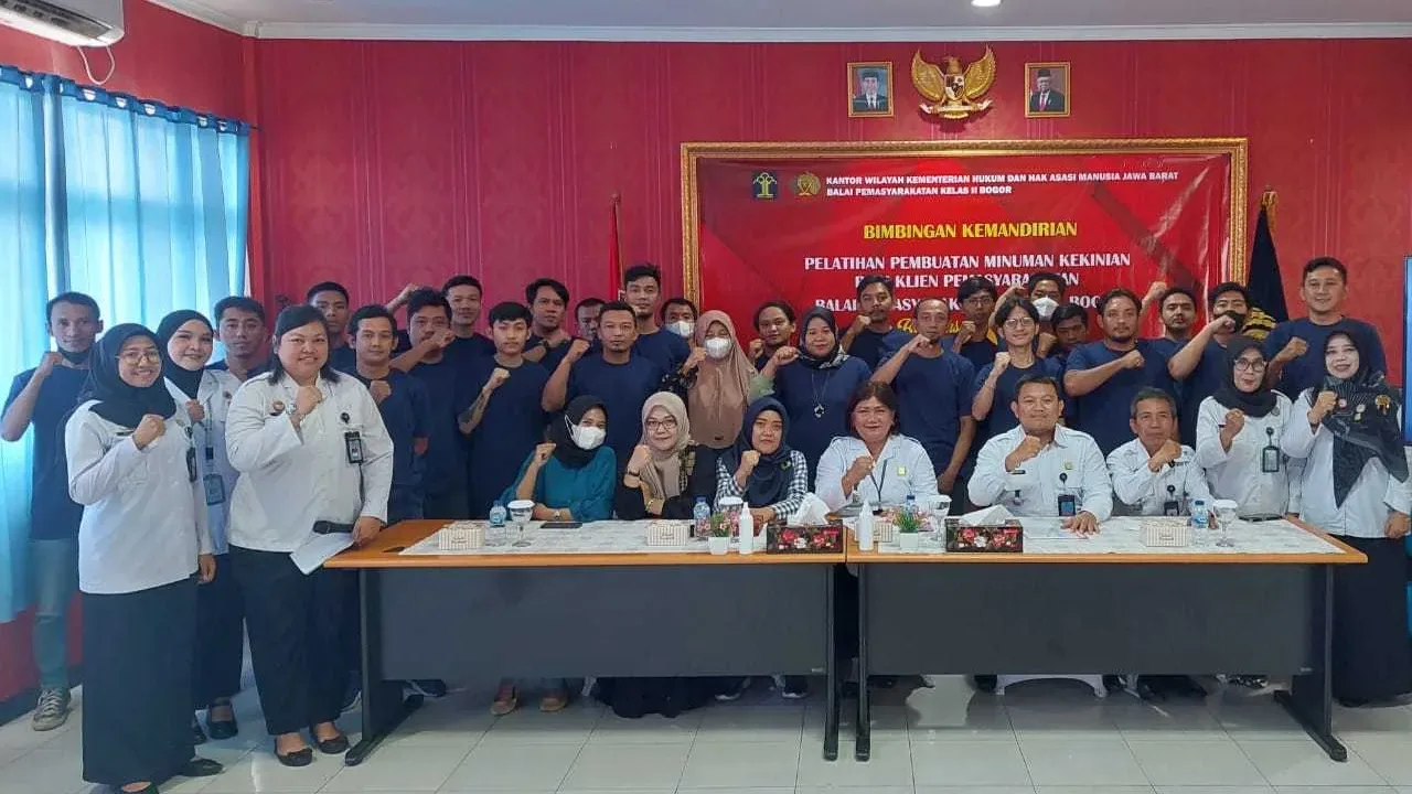 Bapas Bogor Gelar Bimbingan Kemandirian Bekerjasama dengan NCC Berbakti Jabar