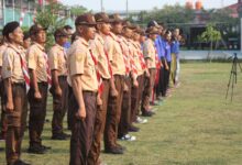 Lapas Cikarang Antusias Ikuti Kegiatan Upacara Peringati Hari Pramuka Ke-62