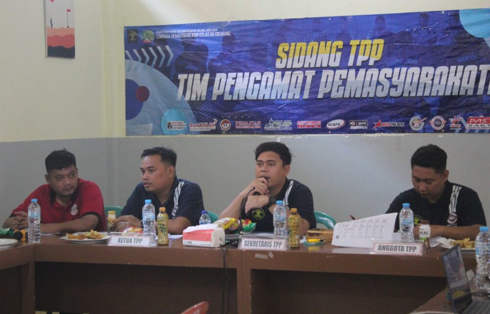 Tim Pengamat Pemasyarakatan Bahas Usulan Pembebasan Bersyarat Dan Izin Luar Lapas