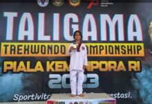 Haura Madinah Siregar Putri Ketua Forwaka Peraih Mendali Emas Taekwondo