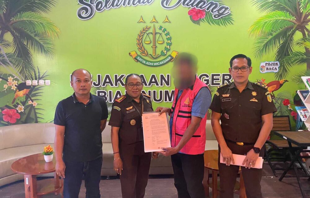 Penetapan Tersangka Kasus Korupsi Perjalanan Dinas Dprd Biak Numfor Tahun 2019 Oleh Kejaksaan