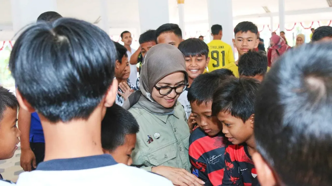 Bupati Lebak Lepas Kontingen Sepak Bola U-10 dan U-12 GEAS National Championship