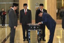 Sekjen Kemenkumham Resmi Dilantik Sebagai Asn, Begini Rangkaiannya