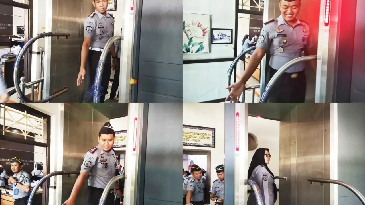 Lapas Cirebon Laksanakan Pemeriksaan Rutin Seluruh Pegawai Lapas, Begini Selengkapnya