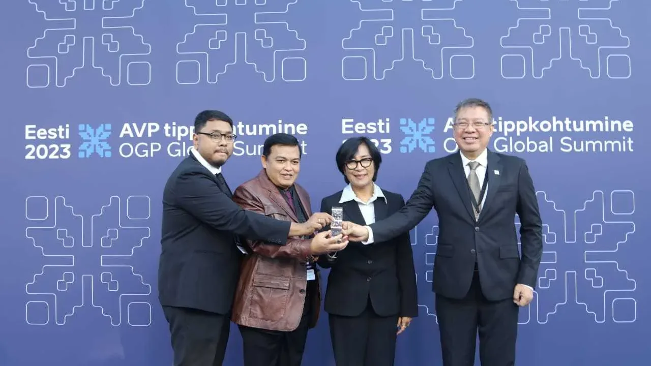 BPHN Kemenkumham Raih The Winner Of OGP Awards Estonia 2023