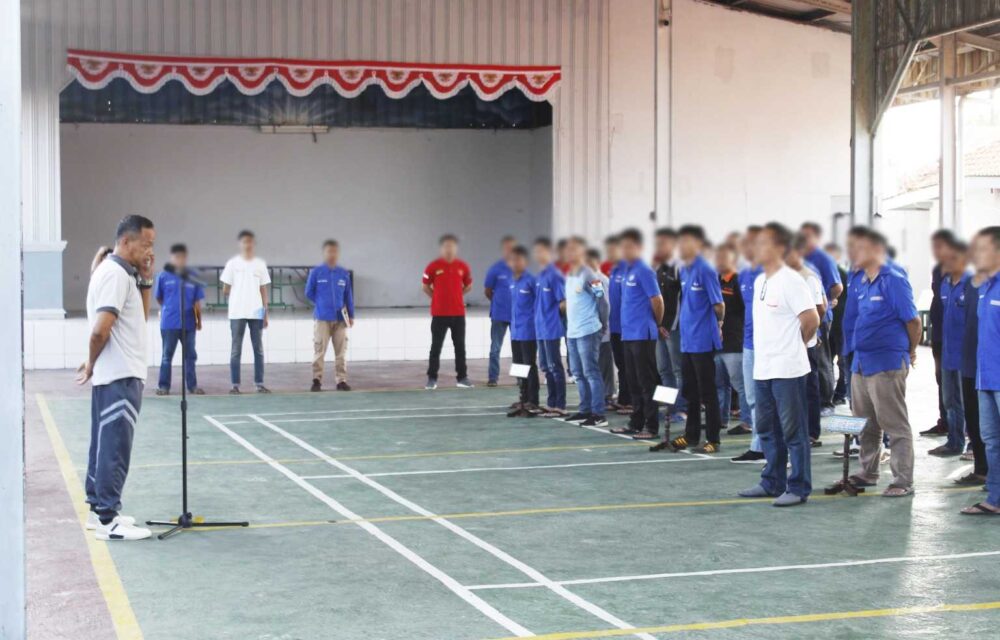 Lapas Cirebon Laksanakan Apel Pagi Beserta Para Warga Binaan