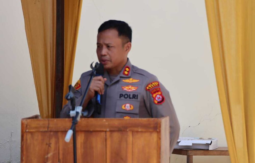 Kapolres Lebak Resmikan Bangunan Asrama Polsek Bayah