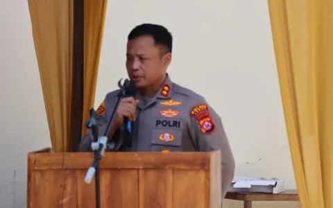 Kapolres Lebak Resmikan Bangunan Asrama Polsek Bayah