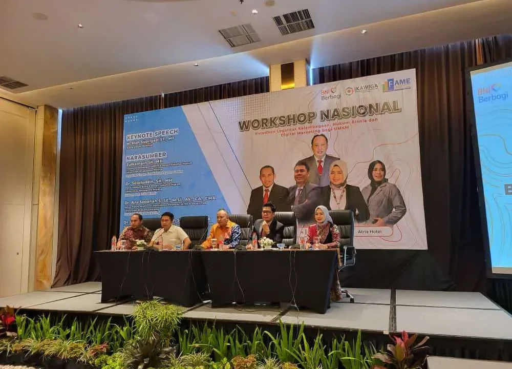 Fantastis, IKAWIGA dan FAME Jatim Gelar Pelatihan Nasional Legalitas UMKM