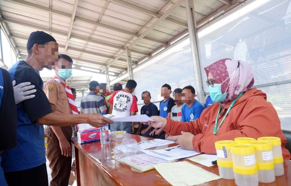 Ratusan Warga Binaan Lapas Narkotika Kelas Iia Bandung Jalani Skrining Tb-Hiv Dan Tcm