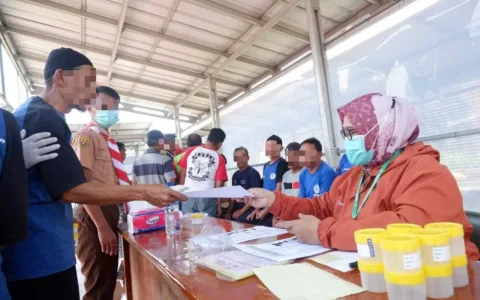 Ratusan Warga Binaan Lapas Narkotika Kelas IIA Bandung Jalani Skrining TB-HIV dan TCM