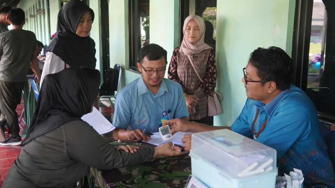 Korem 064/MY Laksanakan Pemeriksaan Kesehatan dari BPJS, Begini Selengkapnya