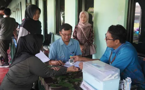 Korem 064/MY Laksanakan Pemeriksaan Kesehatan dari BPJS, Begini Selengkapnya