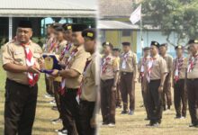 Lapas Cirebon Ikuti Latihan Pramuka Gabungan Upt Se-Ciayumajakuning
