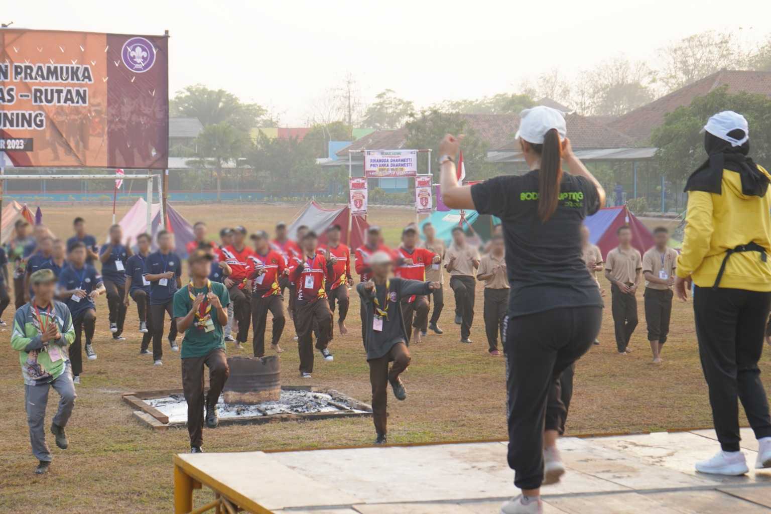 Lapas Cirebon Ikuti Latihan Pramuka Gabungan Upt Se-Ciayumajakuning
